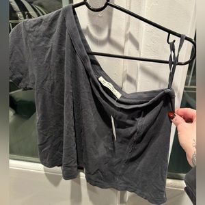 We the free aubrey one shoulder tshirt